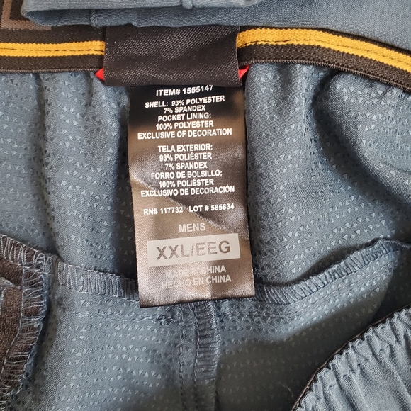 Men’s Gerry 4 Way Stretch Drawcord Pull-On Trail Shorts Blue Size XXL NWT - Picture 6 of 7